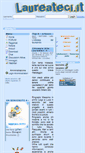 Mobile Screenshot of laureateci.it